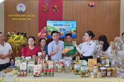 Kết nối xúc tiến tiêu thụ sản phẩm cho các hợp tác xã Quảng Trị-Quảng Ngãi trên nền tảng số