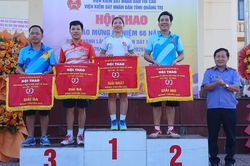 Bế mạc hội thao chào mừng kỷ niệm 66 năm Ngày thành lập ngành Kiểm sát nhân dân