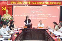 Kiểm tra công tác tổ chức xây dựng Đảng tại xã Đồng Hỷ