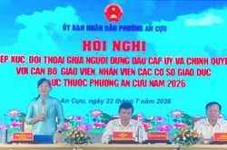 Phường An Cựu đối thoại với cán bộ, giáo viên về đổi mới giáo dục