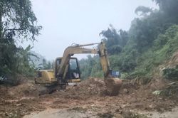 Kết thúc tình huống khẩn cấp về thiên tai trên đường Trường Sơn Đông