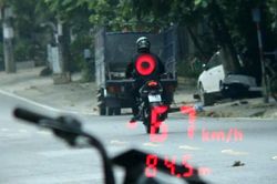 CSGT Lào Cai phát hiện người điều khiển xe máy chạy quá tốc độ, dương tính với ma túy