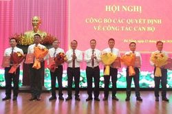 Thành ủy Đà Nẵng công bố các quyết định về công tác cán bộ