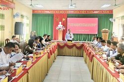 Đoàn khảo sát của Ủy ban Quốc phòng, An ninh và Đối ngoại làm việc tại xã biên giới A Lưới 1