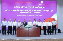 EVNHCMC và Becamex ký kết Quy chế phối hợp trong công tác vận hành, đầu tư phát triển lưới điện