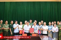 Sơn La - Hủa Phăn thúc đẩy xây dựng hạ tầng cửa khẩu Chiềng Khương