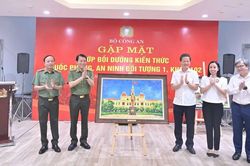 Bộ Công an gặp mặt Lớp bồi dưỡng kiến thức Quốc phòng – An ninh đối tượng 1, khóa 102