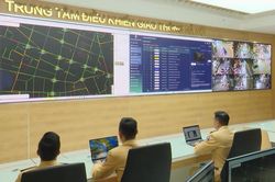 Điều h&agrave;nh giao th&ocirc;ng Thủ đ&ocirc; qua hệ thống m&agrave;n h&igrave;nh LED