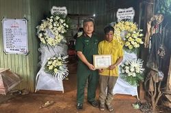 Chiến sĩ trẻ hy sinh khi cứu hai người bị điện giật