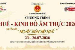 'Ngày Bún Bò Huế' - Lan tỏa giá trị, kết nối văn hóa, hướng đến phát triển bền vững