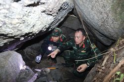 57 năm sau trận bom vùi lấp hang Đá Sập, đã tìm thấy 8 hài cốt liệt sĩ