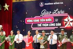Phường Đống Đa lan tỏa, phát huy sức mạnh toàn dân bảo vệ an ninh Tổ quốc
