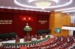 Thông cáo báo chí về ngày làm việc thứ ba Hội nghị Trung ương 3 khóa XIV