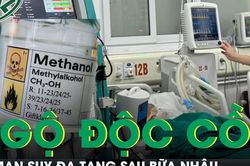 Sau bữa nhậu, người đàn ông mê man suy đa tạng vì loại cồn cực độc