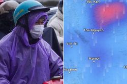 Hà Nội ngày mai có thể mưa nhiều hơn hôm nay, bao giờ đợt mưa mới kết thúc?