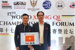 Đội tuyển cờ tướng Việt Nam so tài cùng đội tuyển Quảng Đông (Trung Quốc)