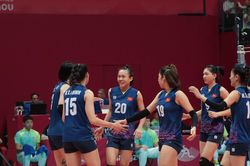 Đội tuyển b&oacute;ng chuyền nữ Việt Nam chung bảng với H&agrave;n Quốc tại ASIAD 2026