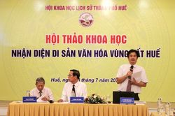 Nhận diện văn hóa di sản tại vùng đất Huế để phát triển bền vững