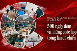 500 ngày đêm thực hiện 'mệnh lệnh trái tim'với các liệt sĩ - Bài 3: 500 Ngày đêm và những cuộc họp trong lán dã chiến