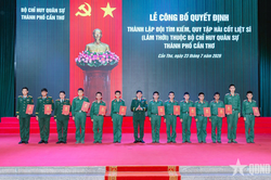 Cần Thơ: Thành lập Đội tìm kiếm, quy tập hài cốt liệt sĩ lâm thời