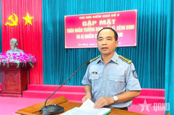 Chi đội Kiểm ngư số 3 gặp mặt thân nhân thương binh, liệt sĩ