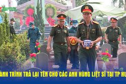 H&agrave;nh tr&igrave;nh trả lại t&ecirc;n cho c&aacute;c Anh h&ugrave;ng liệt sĩ tại TP Huế