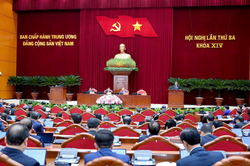 Ngày làm việc thứ tư Hội nghị lần thứ ba Ban Chấp hành Trung ương Đảng khóa XIV