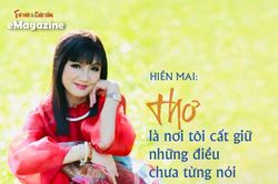 Hiền Mai: Thơ là nơi tôi cất giữ những điều chưa từng nói