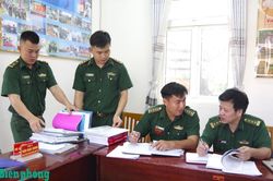 Tăng cường lãnh đạo thực biện tốt nhiệm vụ quản lý, bảo vệ biên giới
