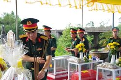 Tìm thấy bảy hài cốt liệt sĩ tại Câu Nhi sau ba ngày mở rộng tìm kiếm