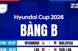 Lịch thi đấu ASEAN Cup 2026 bảng B mới nhất