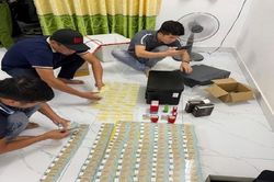 Triệt phá ổ nhóm sản xuất, mua bán con dấu, giấy tờ giả trên không gian mạng