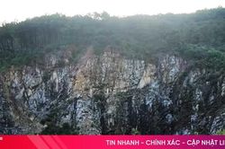 Hà Tĩnh đóng cửa mỏ đá rộng gần 9,7ha thuộc dãy núi Hồng Lĩnh