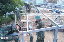 Phấn đấu hoàn thành xây nhà cho người dân vùng lũ Mường Than trước ngày 30/8