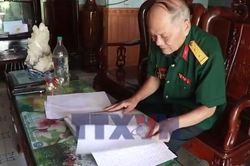 Người cựu chiến binh hơn 40 năm theo k&yacute; ức đi t&igrave;m đồng đội