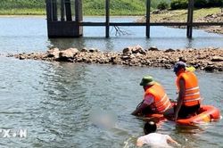 Quảng Trị: Tìm thấy thi thể hai nạn nhân đuối nước ở hồ Sông Thai
