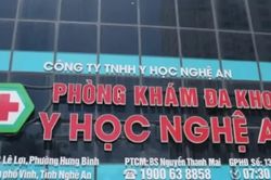 Phòng khám đa khoa y học Nghệ An liên tục mắc sai phạm trong nhiều năm