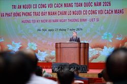 Thủ tướng Lê Minh Hưng: Chăm lo người có công với cách mạng là chủ trương nhất quán, thể hiện tính nhân văn sâu sắc
