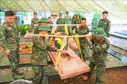 Tăng tốc thực hiện mục ti&ecirc;u sớm đưa c&aacute;c liệt sĩ trở về với gia đ&igrave;nh