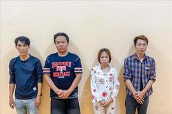 Bắt tạm giam 6 đối tượng d&agrave;n cảnh cướp t&agrave;i sản trong nh&agrave; nghỉ