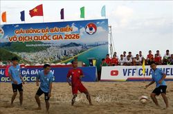 Khai mạc Giải Bóng đá bãi biển vô địch quốc gia năm 2026