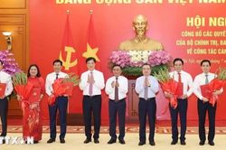 Bộ Chính trị điều động 4 ủy viên Trung ương