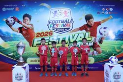 CLB CA TP.HCM đồng hành tổ chức Football Festival 2026 miễn phí cho trẻ em