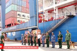 Bi&ecirc;n ph&ograve;ng Cửa khẩu cảng TP.HCM xử l&yacute; 67 vụ vi phạm