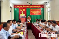 Khảo sát việc vận hành chính quyền địa phương 2 cấp và sắp xếp thôn tại xã Tân Tiến
