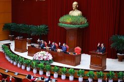 Th&ocirc;ng c&aacute;o b&aacute;o ch&iacute; về ng&agrave;y l&agrave;m việc thứ tư Hội nghị Trung ương 3, kh&oacute;a XIV