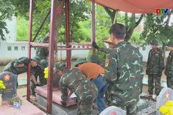Triển khai lấy mẫu x&aacute;c định danh t&iacute;nh h&agrave;i cốt liệt sĩ tại Nghĩa trang Liệt sĩ quốc gia Độc Lập