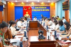 Kiểm tra công tác phổ biến, giáo dục pháp luật tại Sở Nông nghiệp và Môi trường