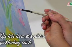 Lớp học không tường: Khi hội họa xóa nhòa mọi khoảng cách