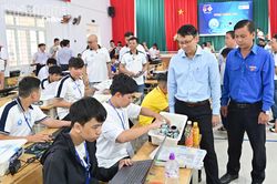 Vòng chung kết cuộc thi Sáng tạo Robotics tỉnh Khánh Hòa lần thứ I